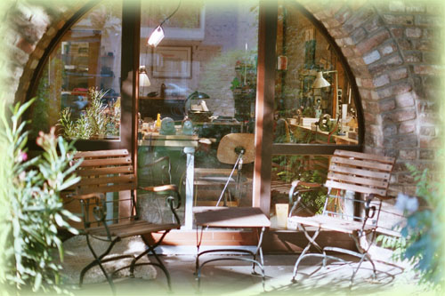 Sitzgruppe im Garten